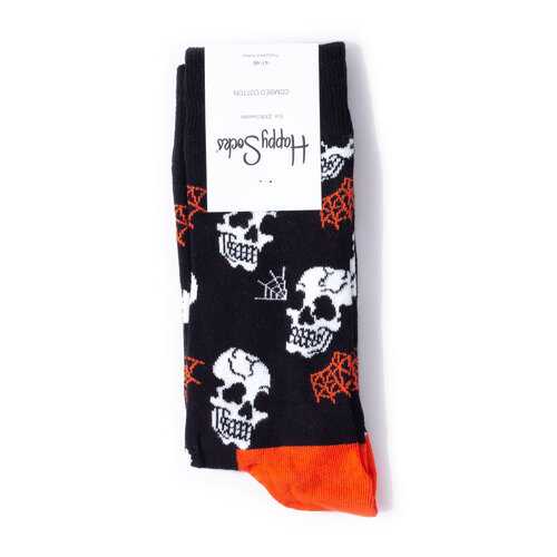 Носки Happy Socks Halloween Skull разноцветные 40-46 в Коламбия